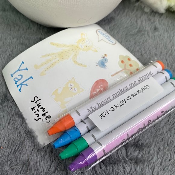 Slumberkins Red Panda Mini Silken Yellow Limited Edition Plush Stuffed Animal - Picture 4 of 5